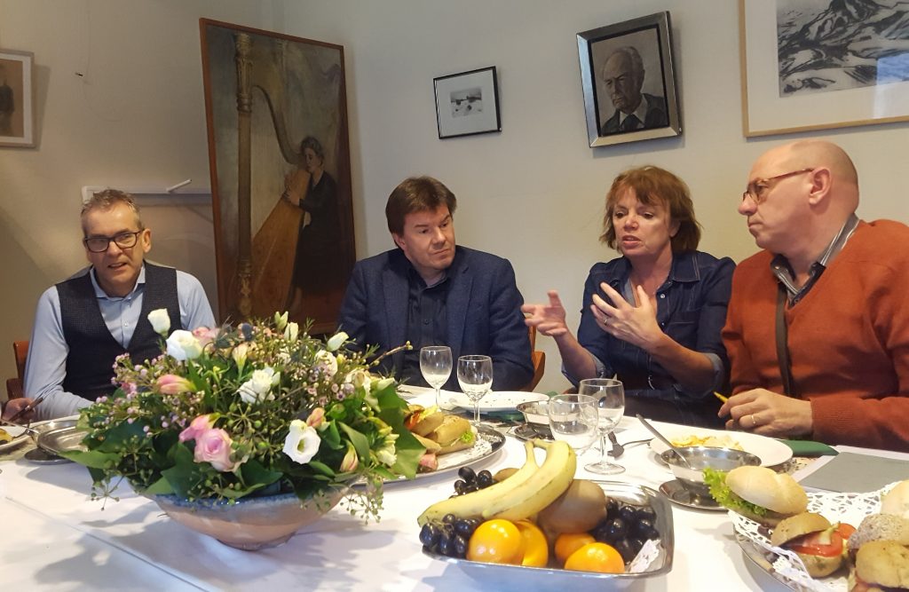 Minister van Cultuur Vlaanderen bezoekt het Rosa Spier Huis